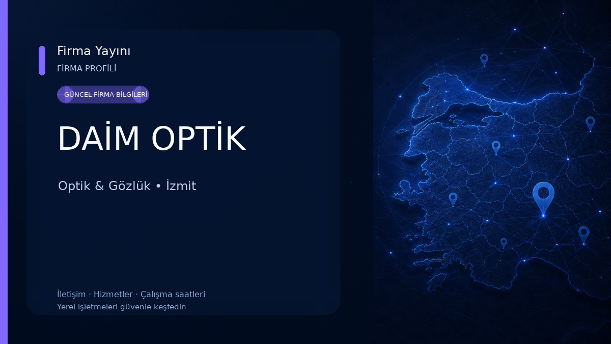 DAİM OPTİK Optik & Gözlük