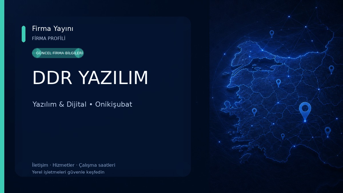 DDR YAZILIM Yazılım & Dijital