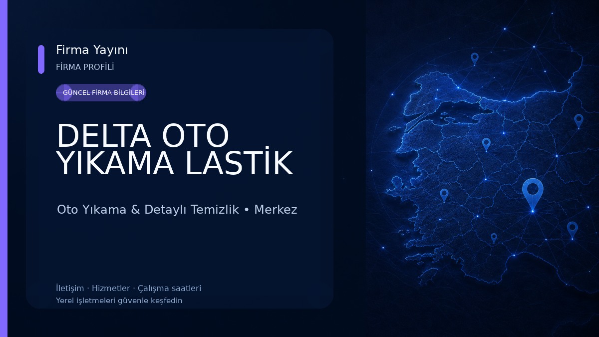 DELTA OTO YIKAMA LASTİK