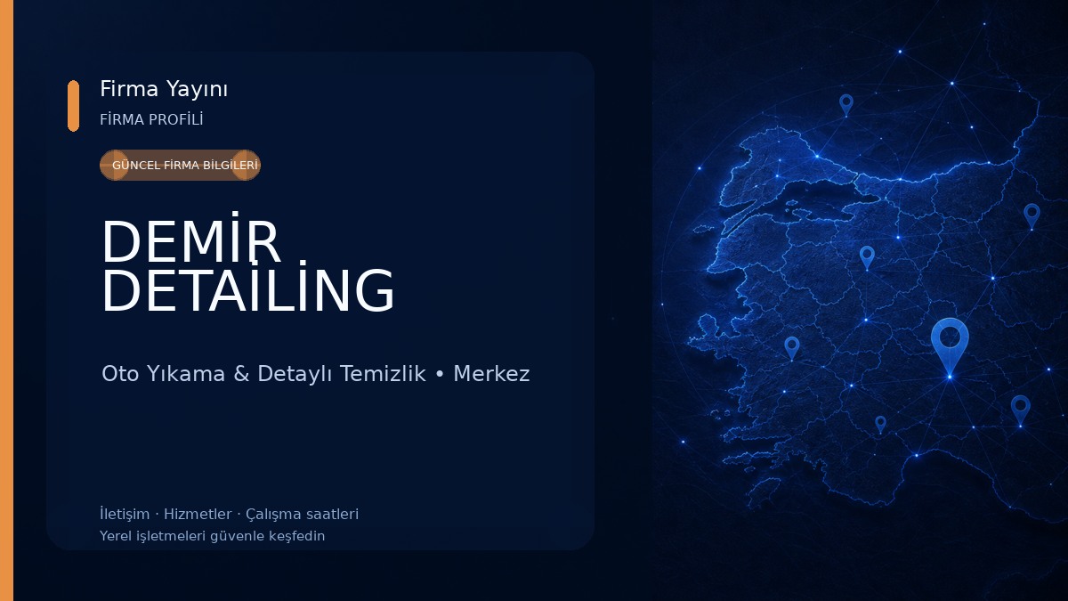 DEMİR DETAİLİNG Oto Yıkama & Detaylı Temizlik