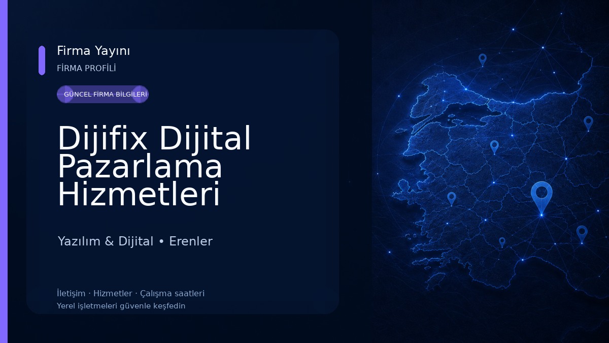Dijifix Dijital Pazarlama Hizmetleri Yazılım & Dijital