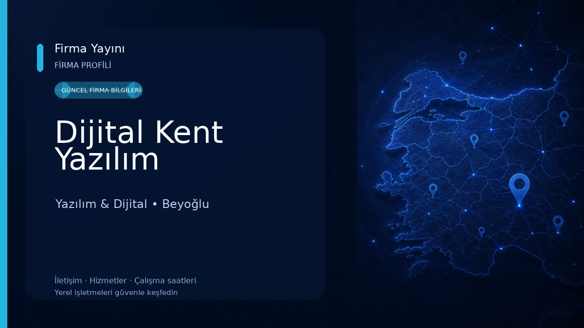 Dijital Kent Yazılım 
