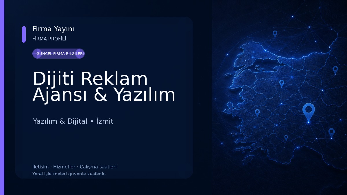 Dijiti Reklam Ajansı & Yazılım Yazılım & Dijital