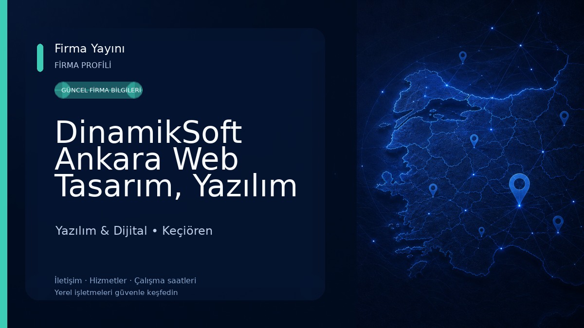 DinamikSoft Ankara Web Tasarım, Yazılım & Dijital Pazarlama, SEO