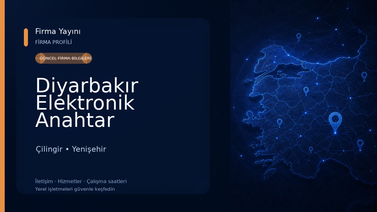 Diyarbakır Elektronik Anahtar