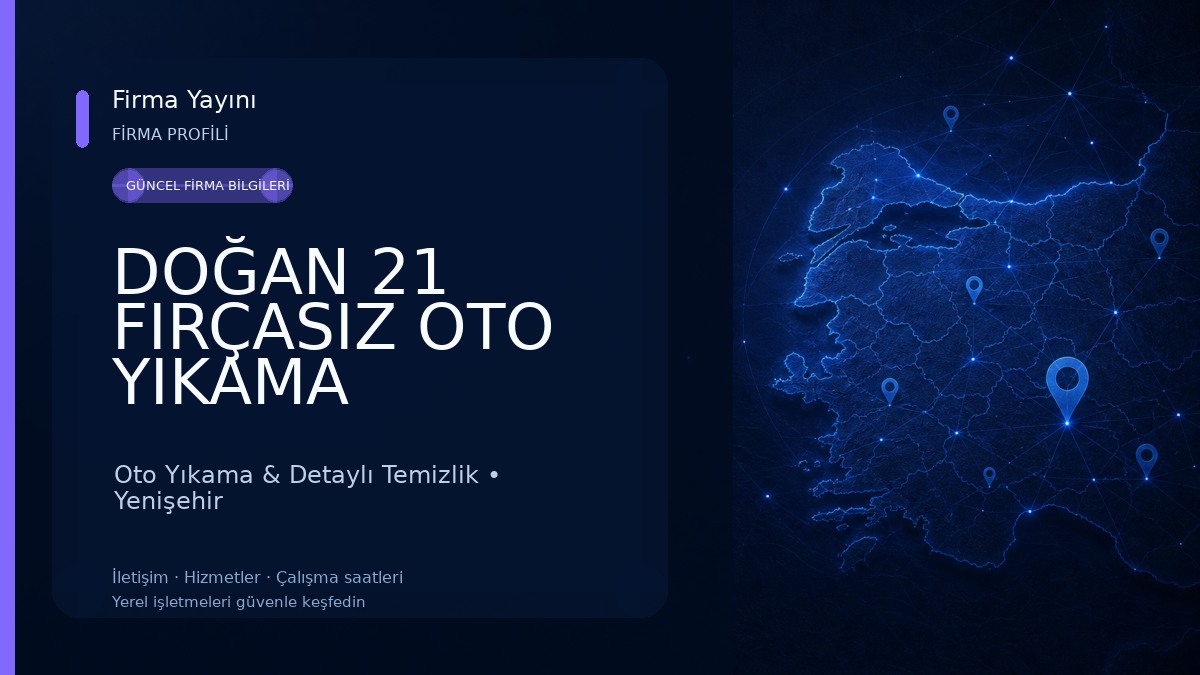 DOĞAN 21 FIRÇASIZ OTO YIKAMA Oto Yıkama & Detaylı Temizlik