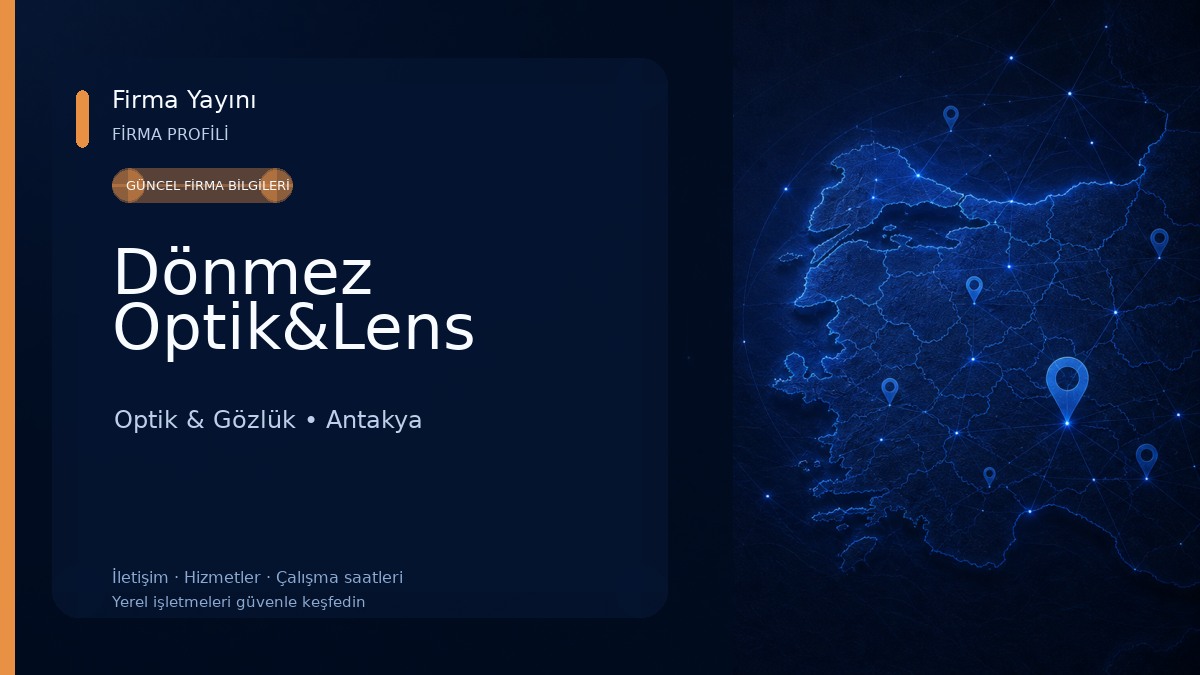 Dönmez Optik&Lens Optik & Gözlük