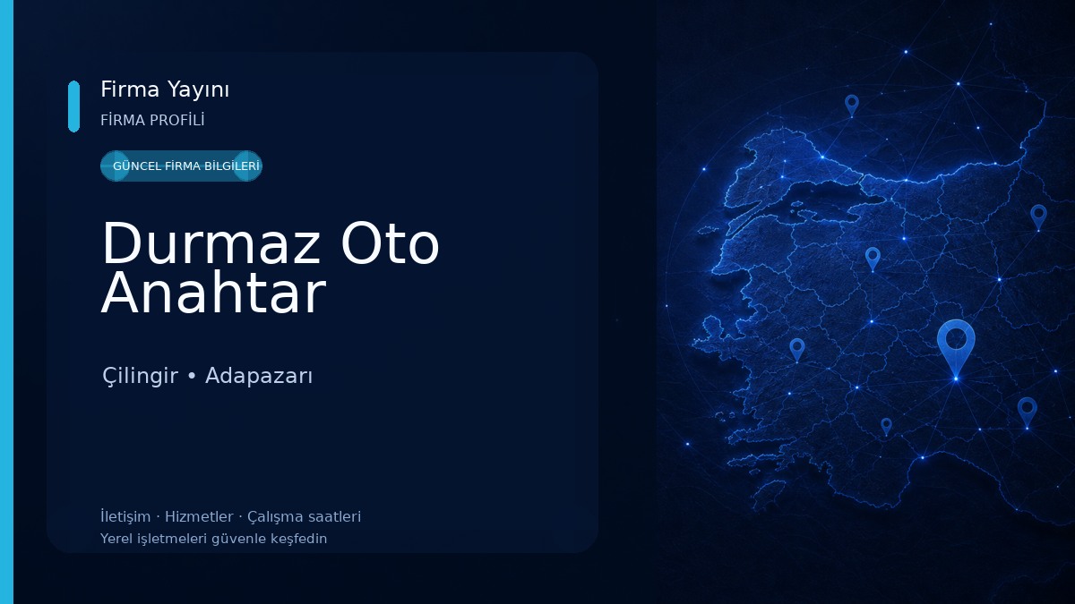Durmaz Oto Anahtar Çilingir