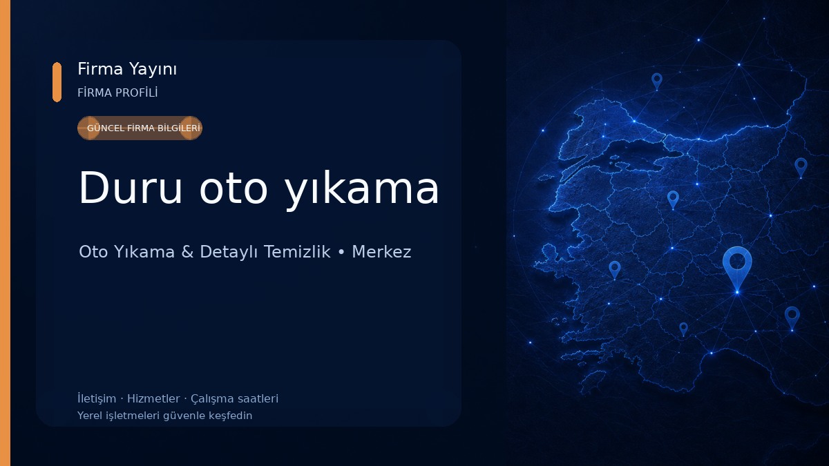 Duru oto yıkama Oto Yıkama & Detaylı Temizlik