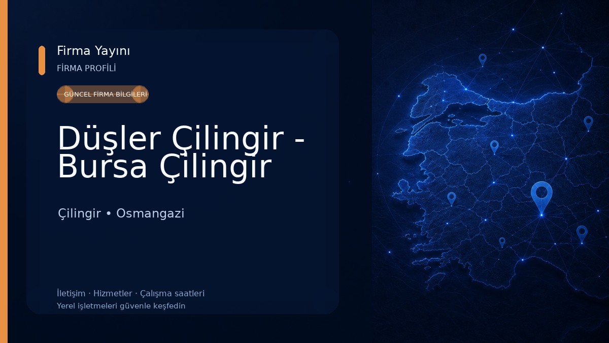 Düşler Çilingir - Bursa Çilingir Çilingir