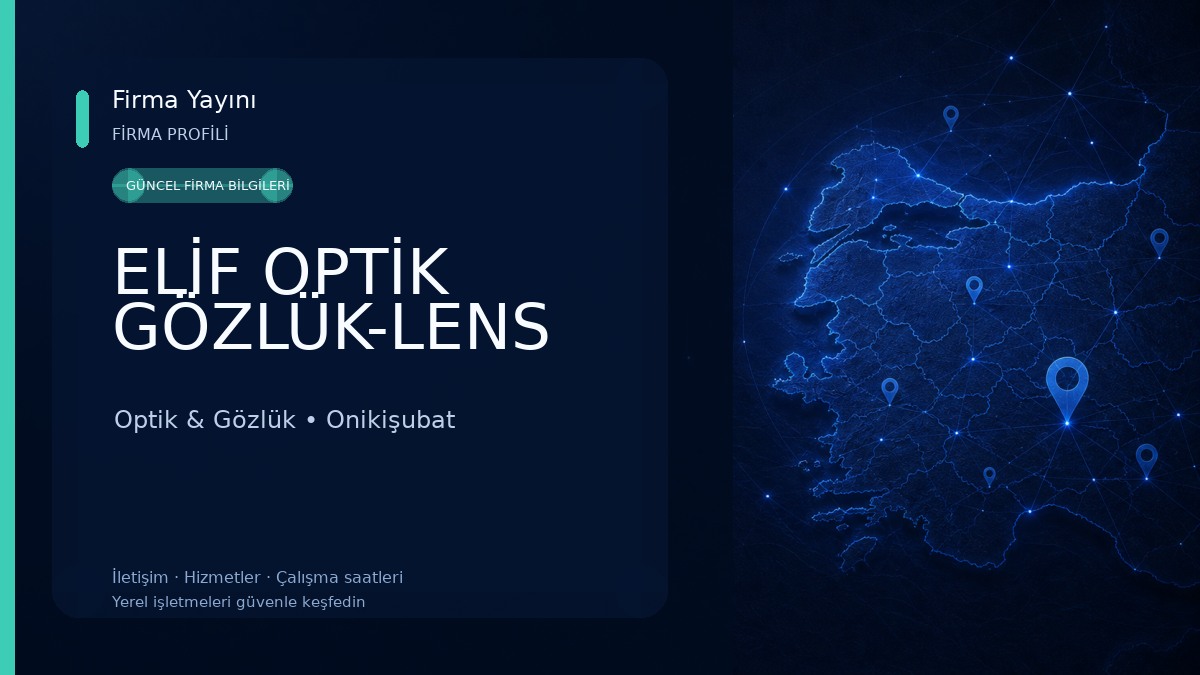 ELİF OPTİK GÖZLÜK-LENS Optik & Gözlük