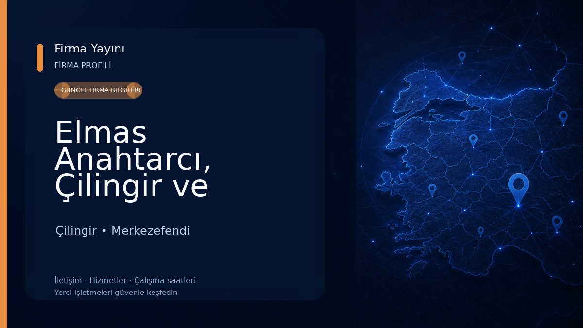 Elmas Anahtarcı, Çilingir ve Hırdavat 