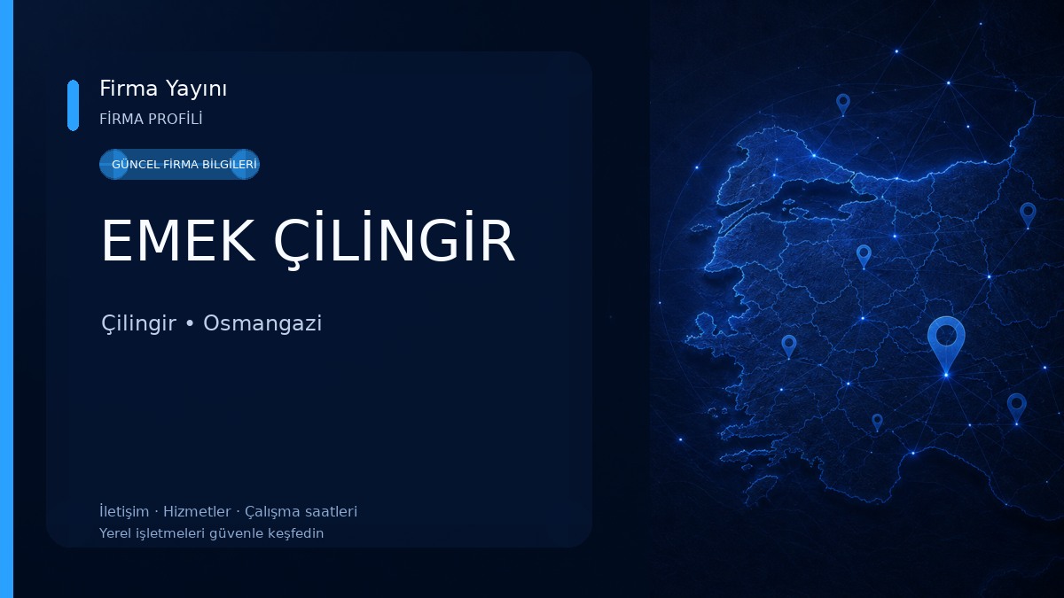 EMEK ÇİLİNGİR Çilingir