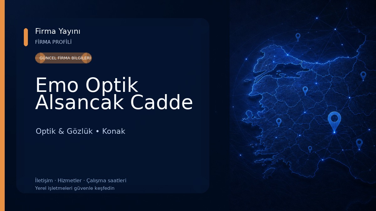 Emo Optik Alsancak Cadde