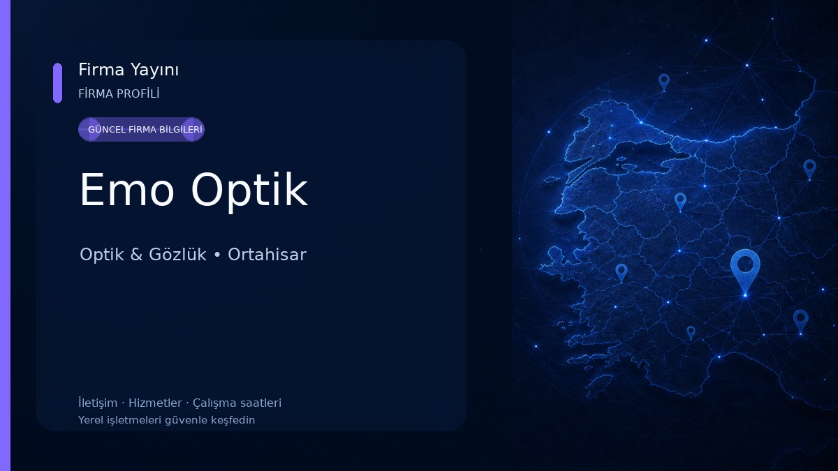 Emo Optik Optik & Gözlük