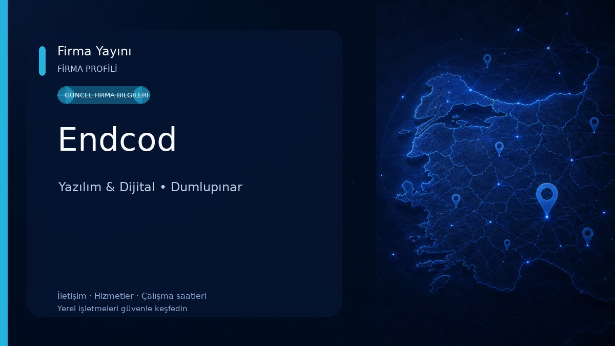 Endcod Yazılım & Dijital