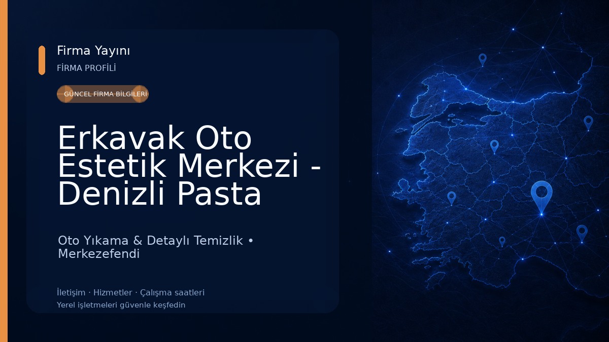 Erkavak Oto Estetik Merkezi - Denizli Pasta Cila & Oto Kuaför Oto Yıkama & Detaylı Temizlik