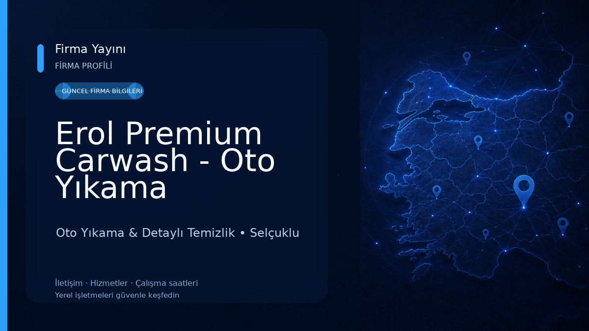 Erol Premium Carwash - Oto Yıkama 