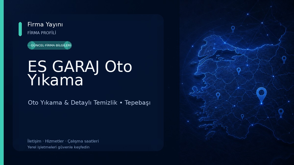 ES GARAJ Oto Yıkama Oto Yıkama & Detaylı Temizlik