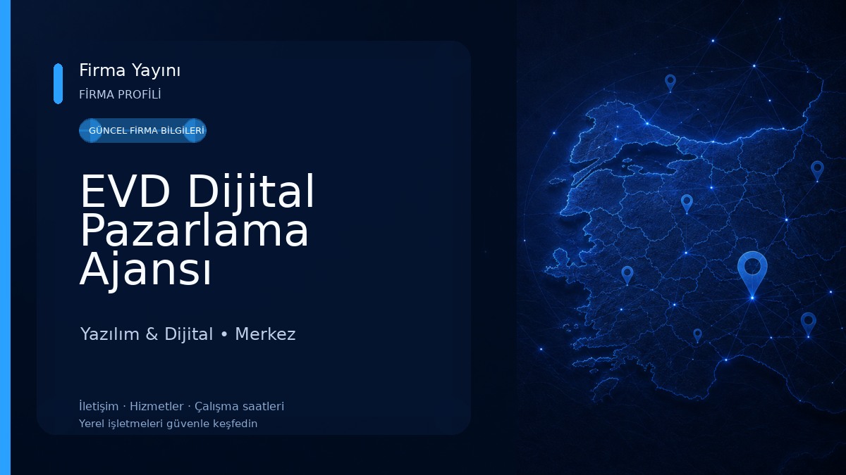 EVD Dijital Pazarlama Ajansı Yazılım & Dijital