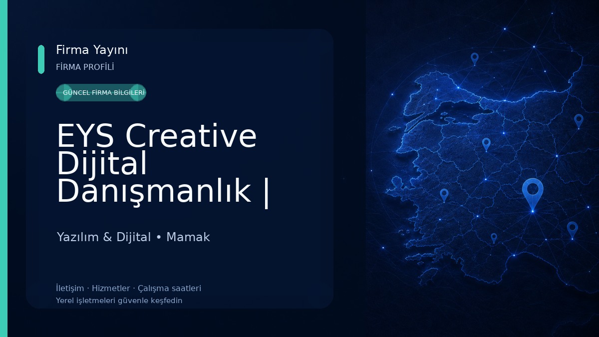 EYS Creative Dijital Danışmanlık | Sosyal Medya Yönetimi | Web Yazılım | Grafik Tasarım