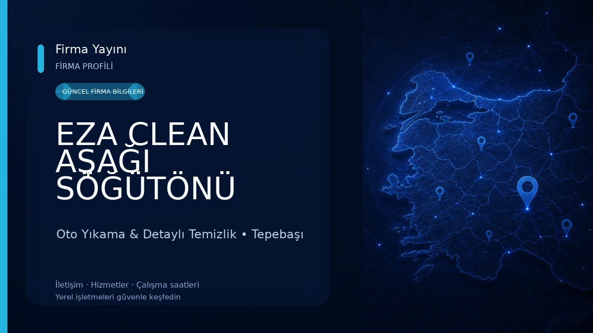 EZA CLEAN AŞAĞI SÖĞÜTÖNÜ Oto Yıkama & Detaylı Temizlik