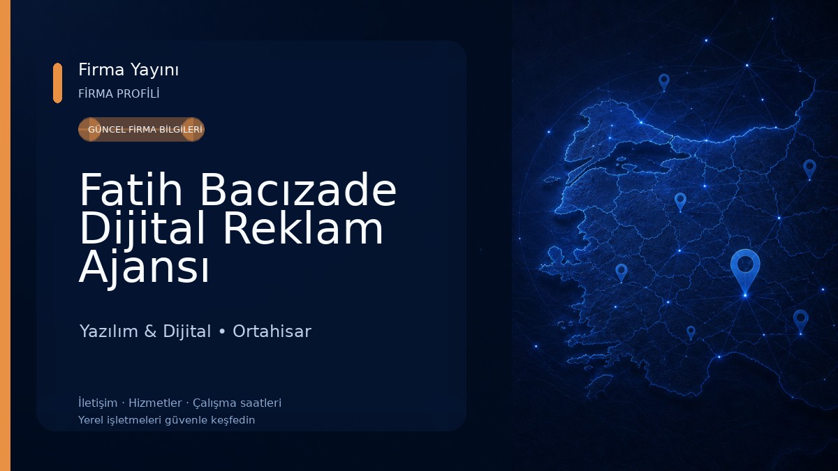 Fatih Bacızade Dijital Reklam Ajansı Yazılım & Dijital