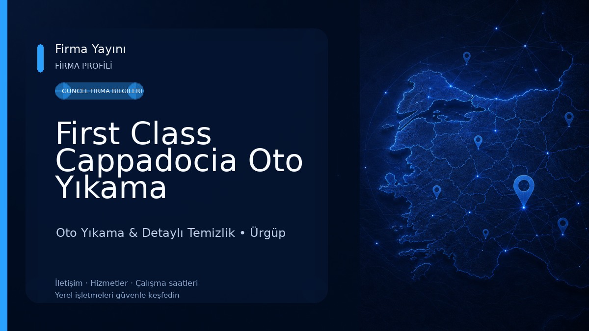 First Class Cappadocia Oto Yıkama