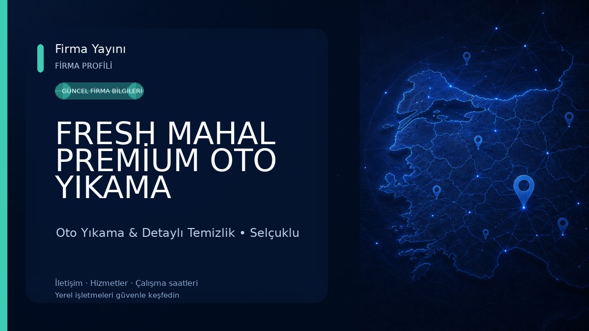 FRESH MAHAL PREMİUM OTO YIKAMA Oto Yıkama & Detaylı Temizlik