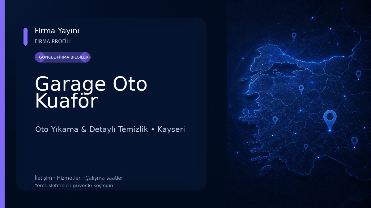 Garage Oto Kuaför