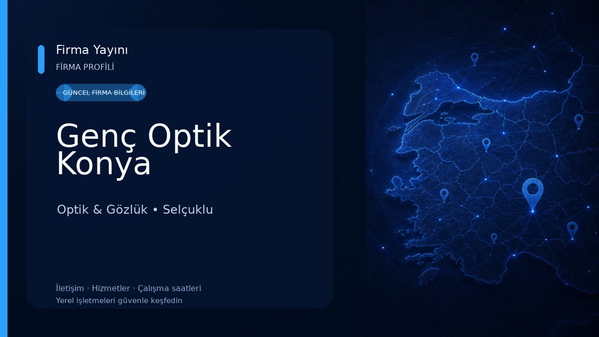 Genç Optik Konya 