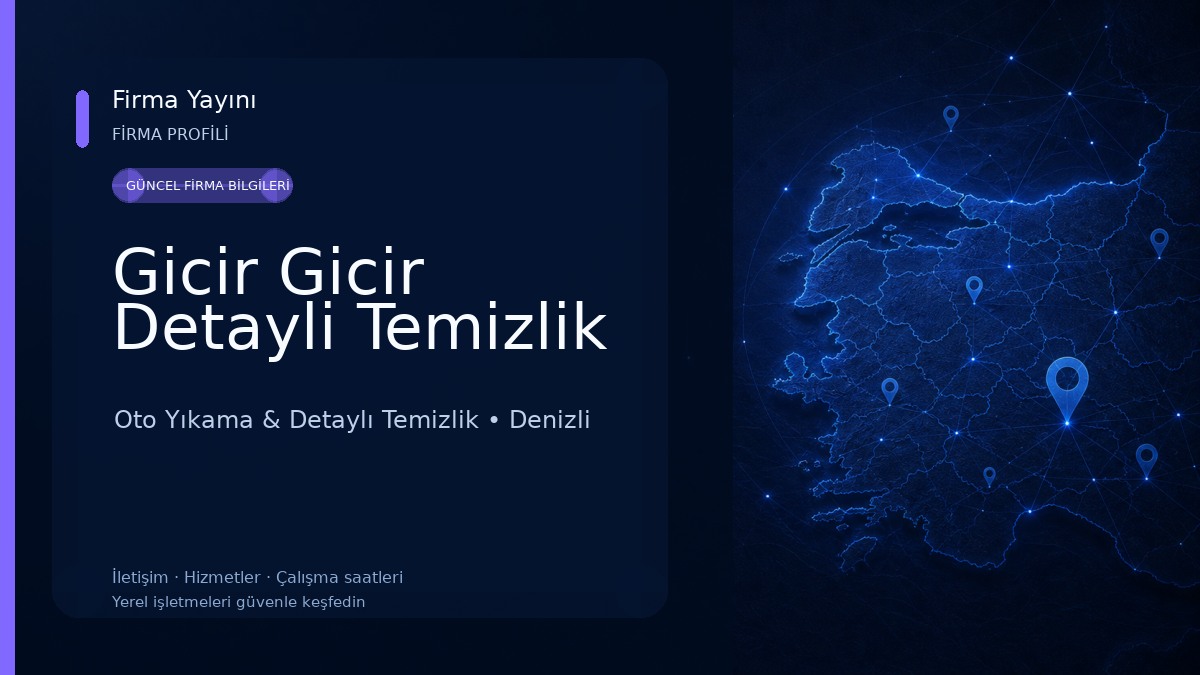 Gicir Gicir Detayli Temizlik