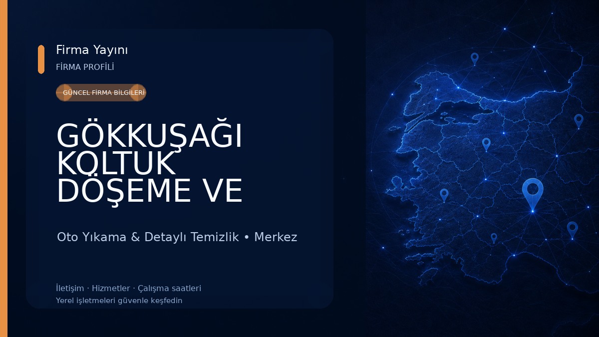 GÖKKUŞAĞI KOLTUK DÖŞEME VE TAMİR MAĞAZASI Oto Yıkama & Detaylı Temizlik