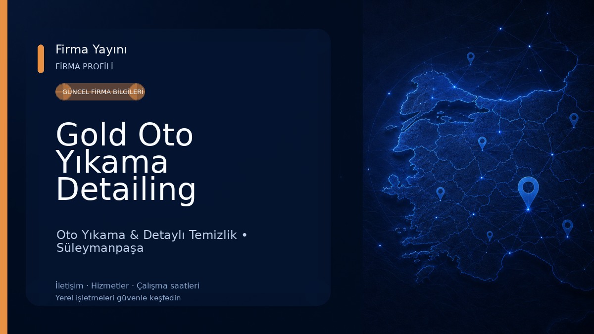 Gold Oto Yıkama Detailing Oto Yıkama & Detaylı Temizlik
