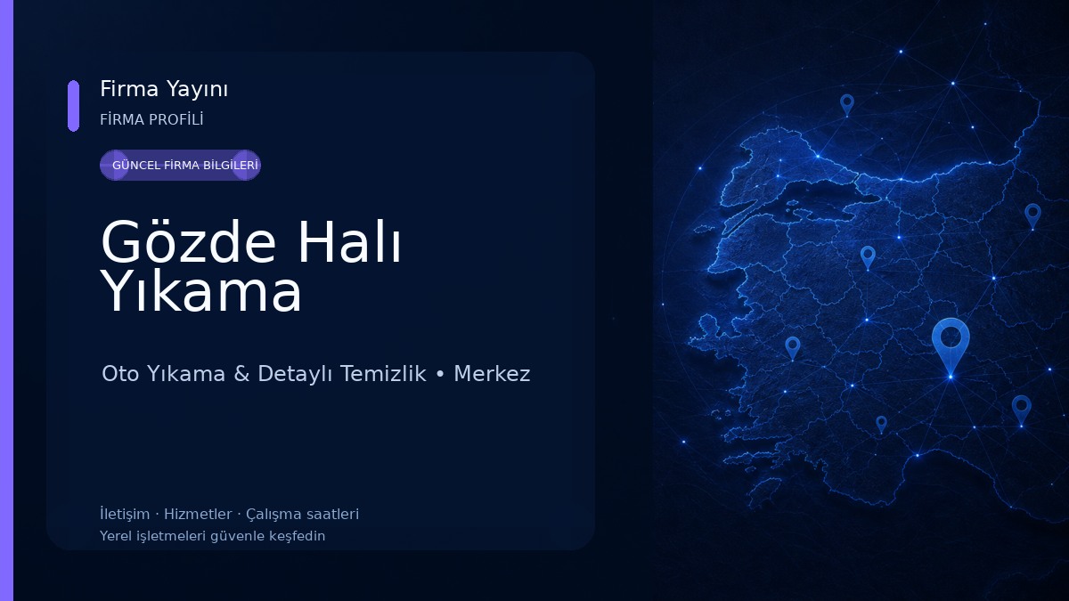 Gözde Halı Yıkama 