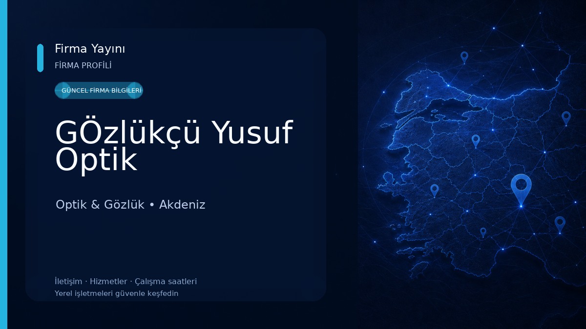 GÖzlükçü Yusuf Optik 