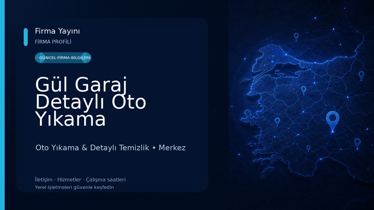 Gül Garaj Detaylı Oto Yıkama Oto Yıkama & Detaylı Temizlik