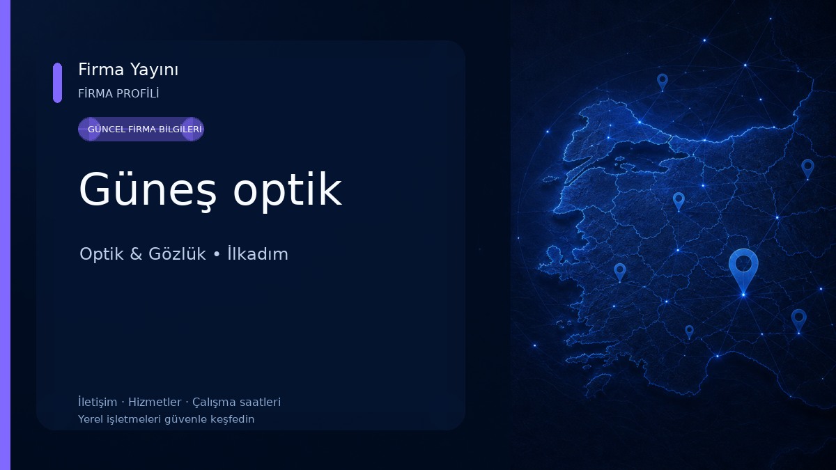 Güneş optik Optik & Gözlük