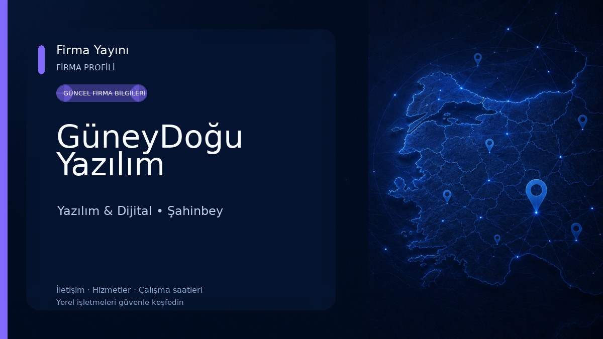 GüneyDoğu Yazılım Yazılım & Dijital