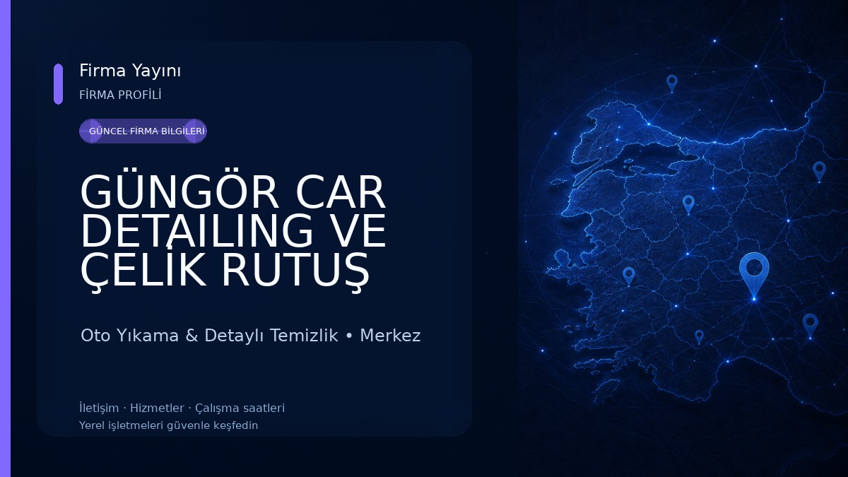 GÜNGÖR CAR DETAILING VE ÇELİK RUTUŞ Oto Yıkama & Detaylı Temizlik