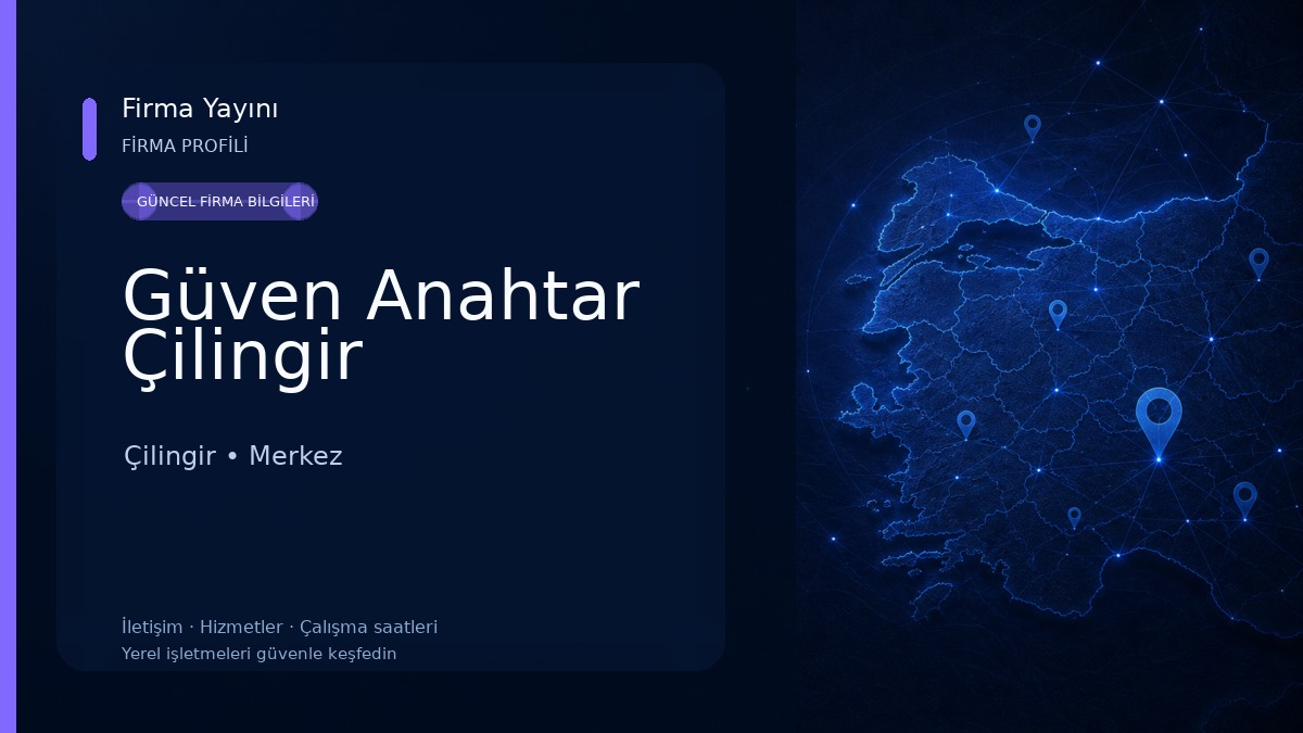 Güven Anahtar Çilingir