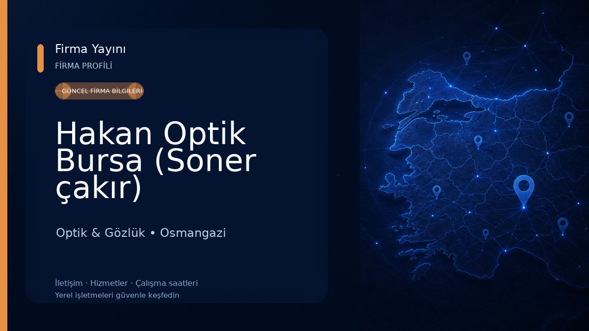Hakan Optik Bursa (Soner çakır)