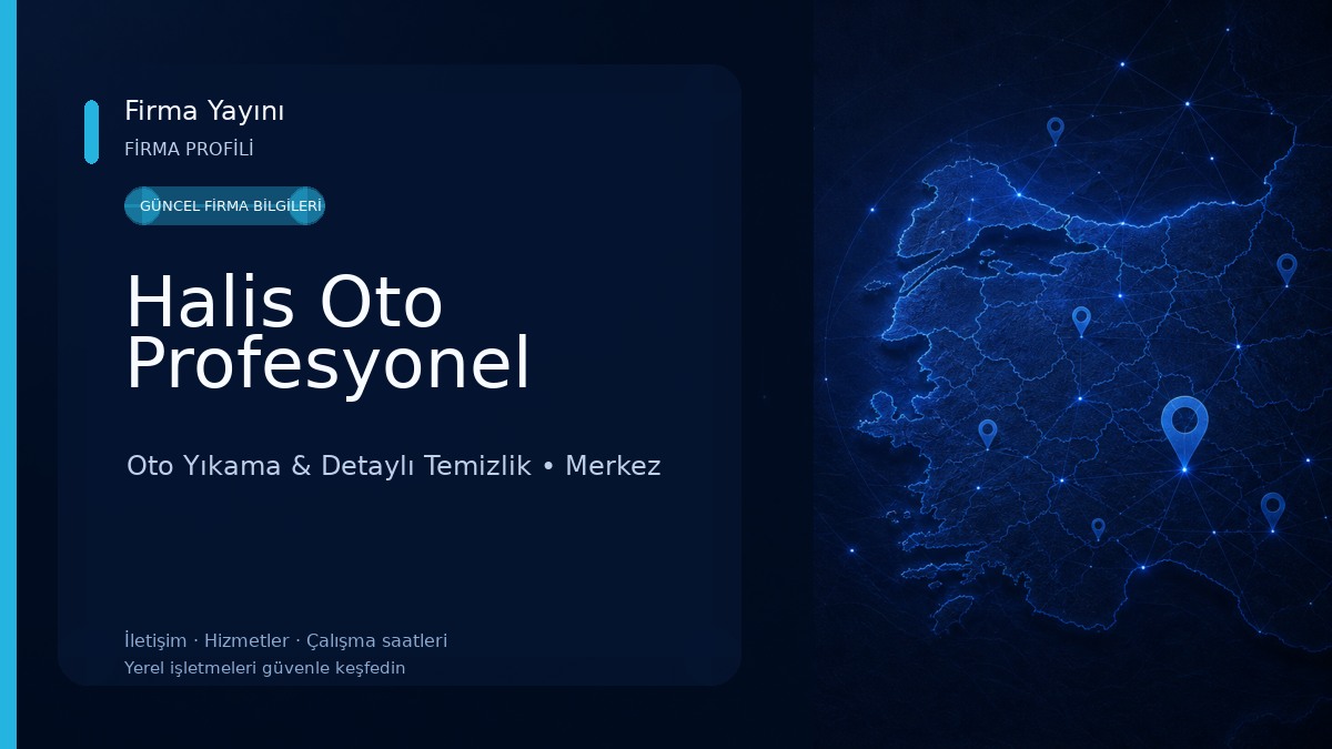 Halis Oto Profesyonel Oto Yıkama & Detaylı Temizlik