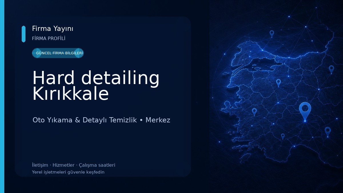 Hard detailing Kırıkkale Oto Yıkama & Detaylı Temizlik