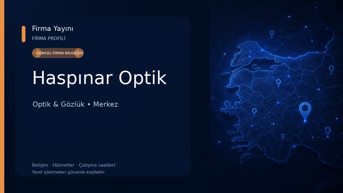 Haspınar Optik 
