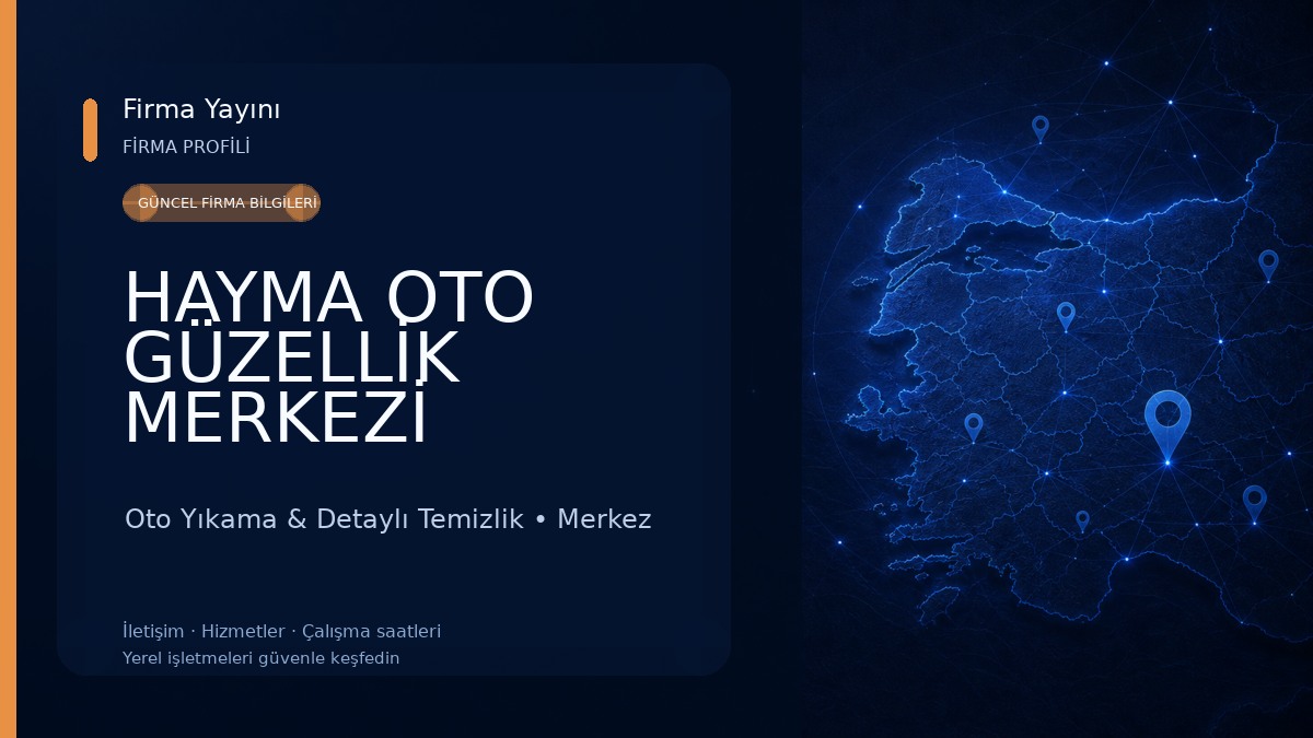 HAYMA OTO GÜZELLİK MERKEZİ