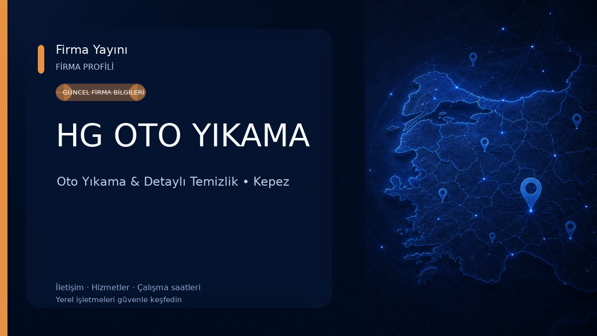 HG OTO YIKAMA Oto Yıkama & Detaylı Temizlik