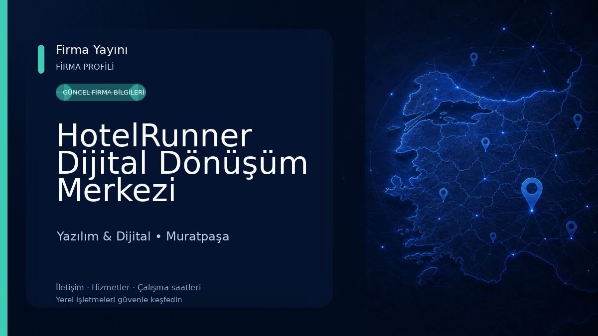 HotelRunner Dijital Dönüşüm Merkezi