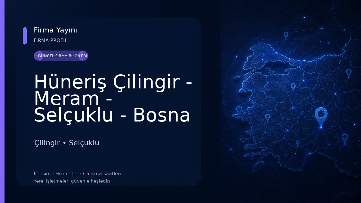Hüneriş Çilingir - Meram - Selçuklu - Bosna - Karatay - KONYA Çilingir Çilingir