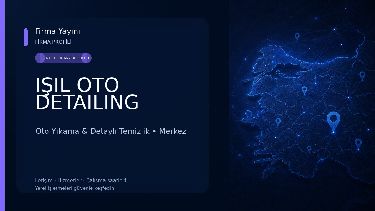 IŞIL OTO DETAILING Oto Yıkama & Detaylı Temizlik